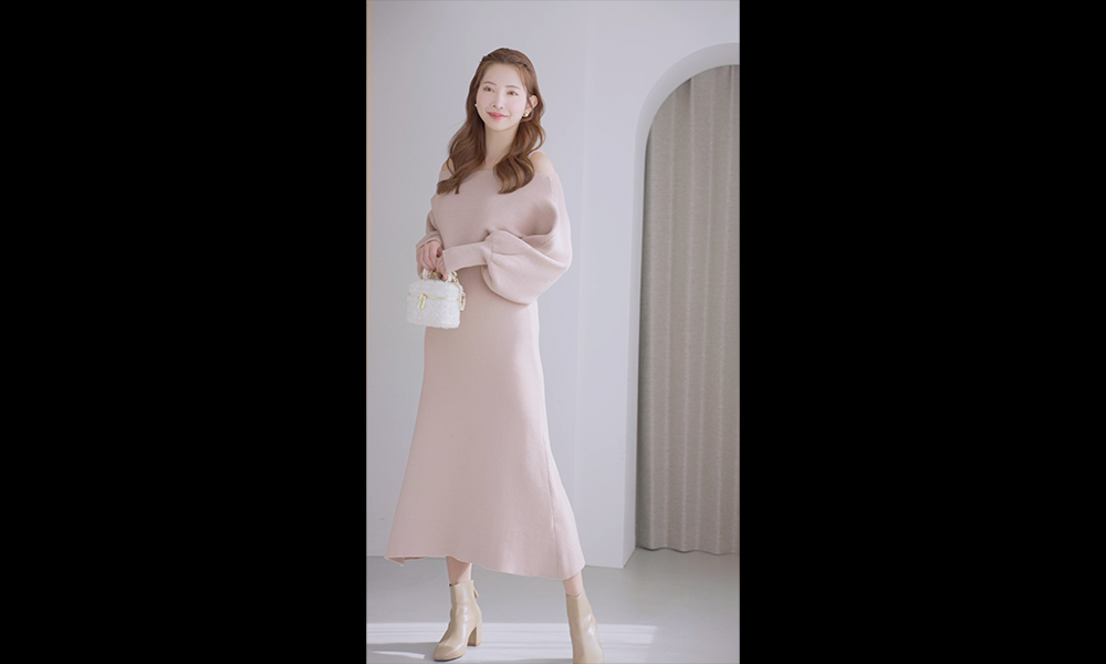 Maison de Lylaのサイネージ広告映像の場面